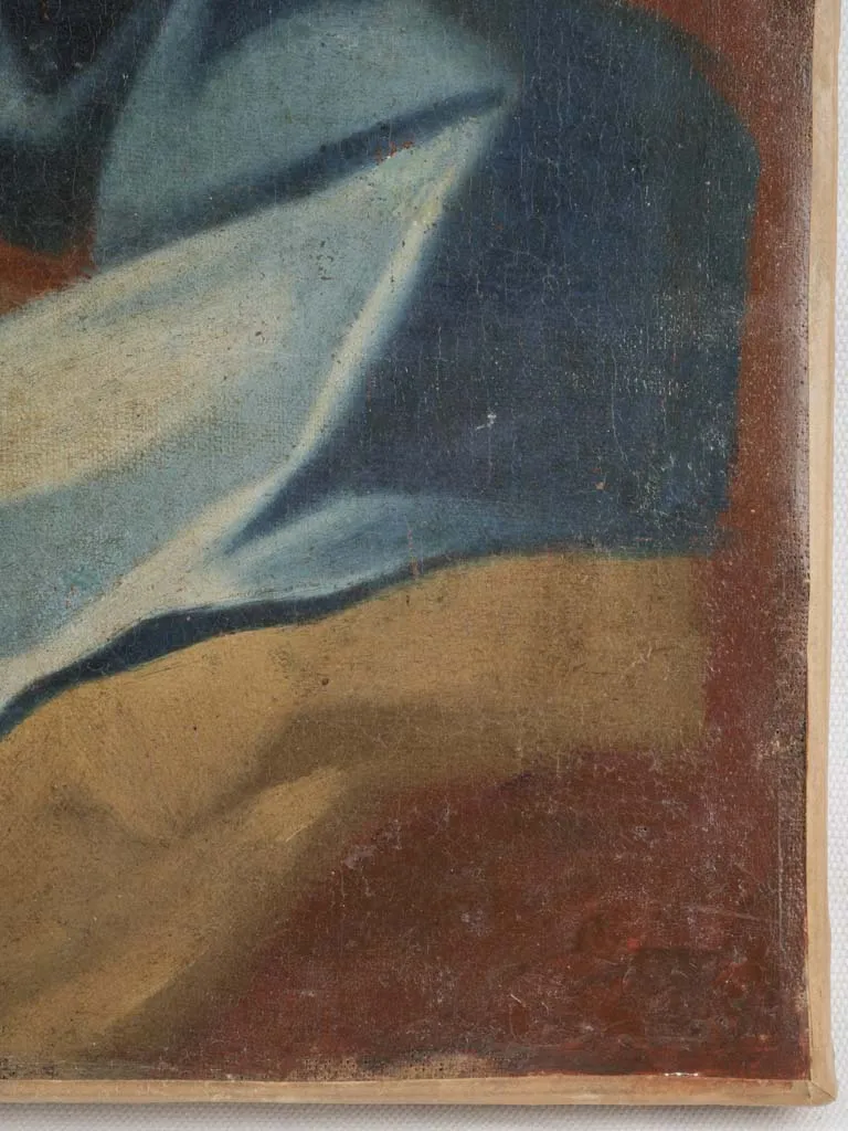 18th-century religious painting from Italy 19¾" x 24½"