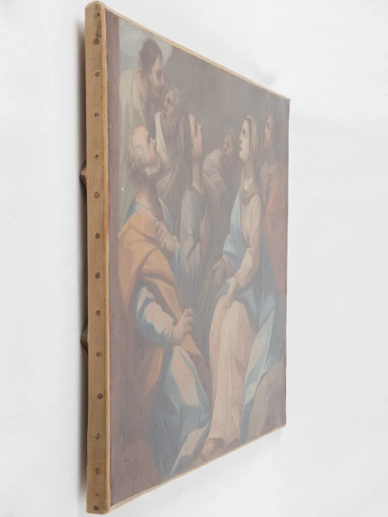18th-century religious painting from Italy 19¾" x 24½"