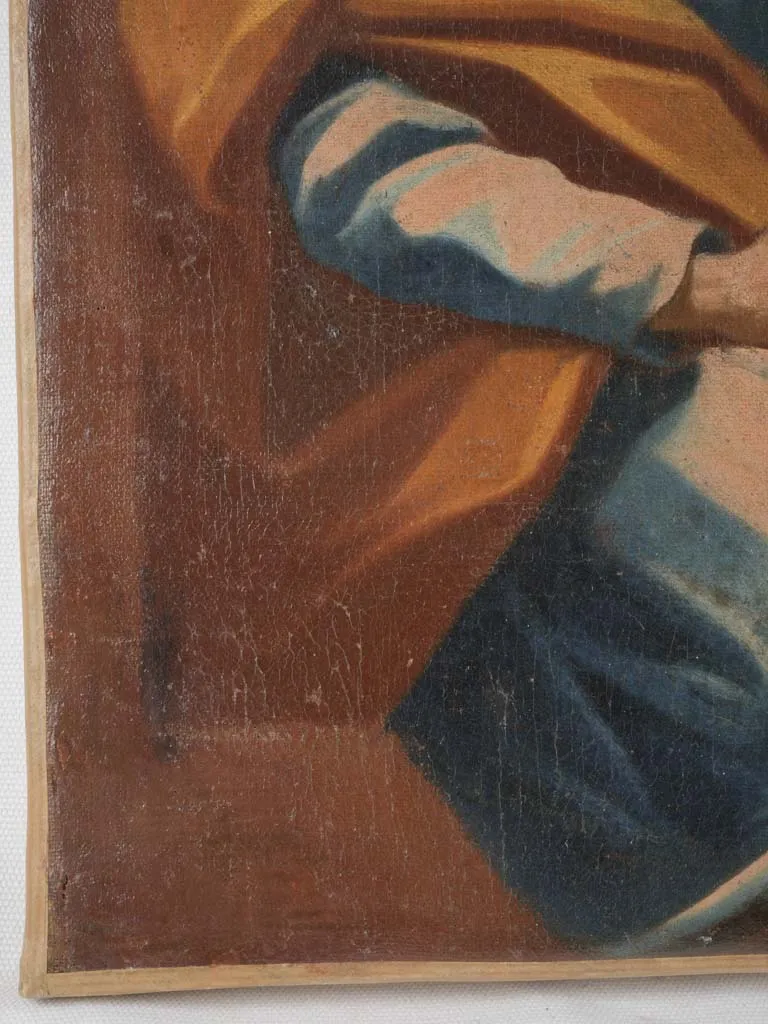 18th-century religious painting from Italy 19¾" x 24½"