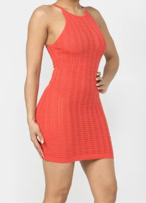 Angelica Knit Short Dress