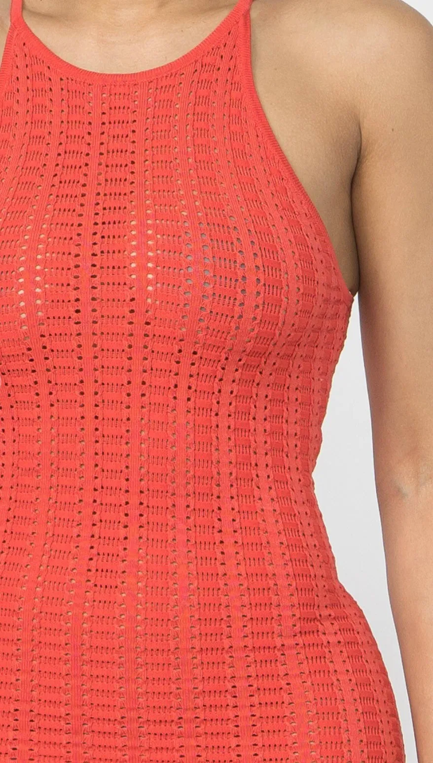 Angelica Knit Short Dress