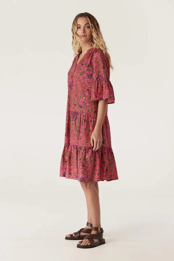 BALMORAL TIERED DRESS