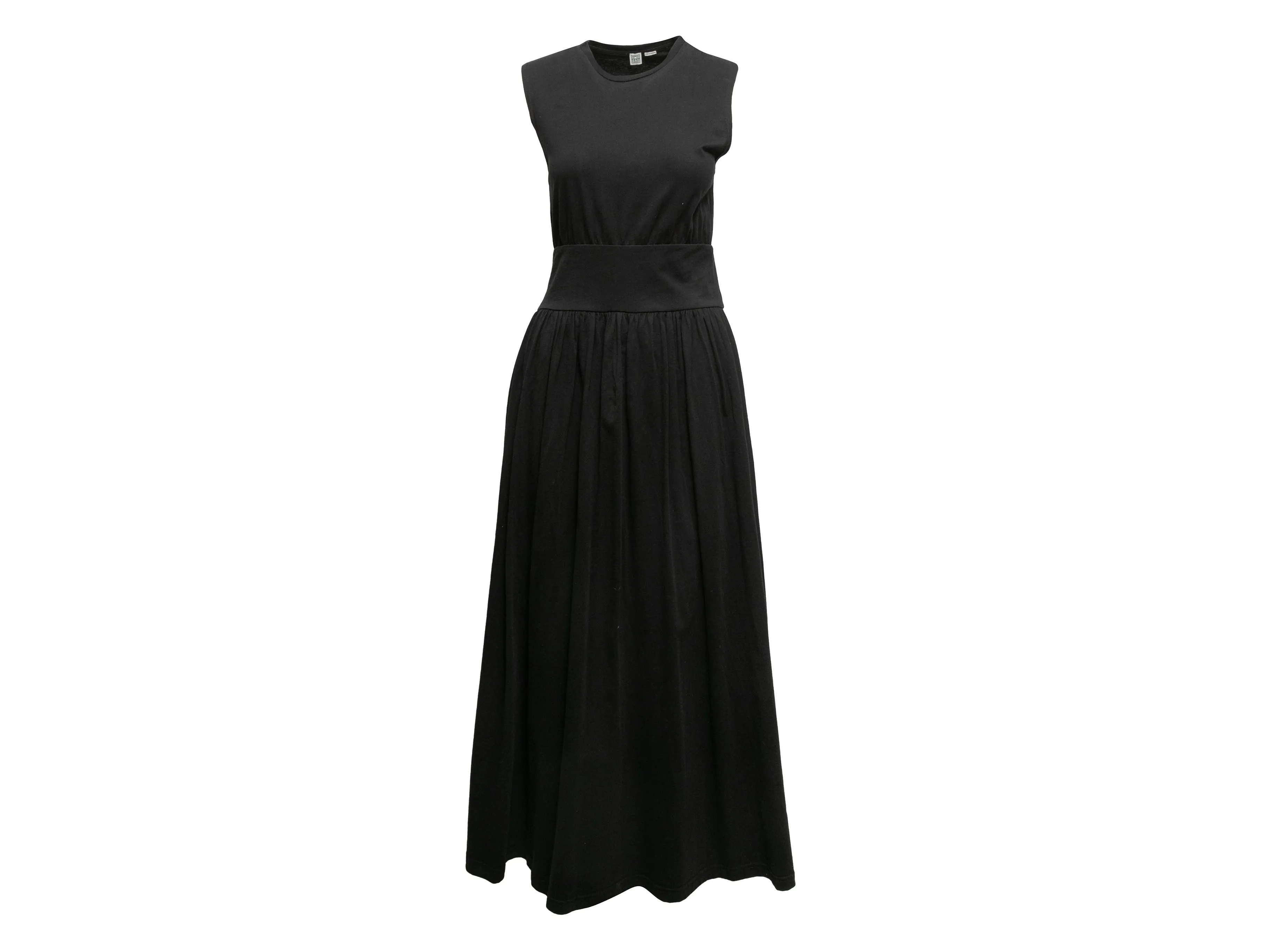 Black Toteme Sleeveless Maxi Dress Size US S