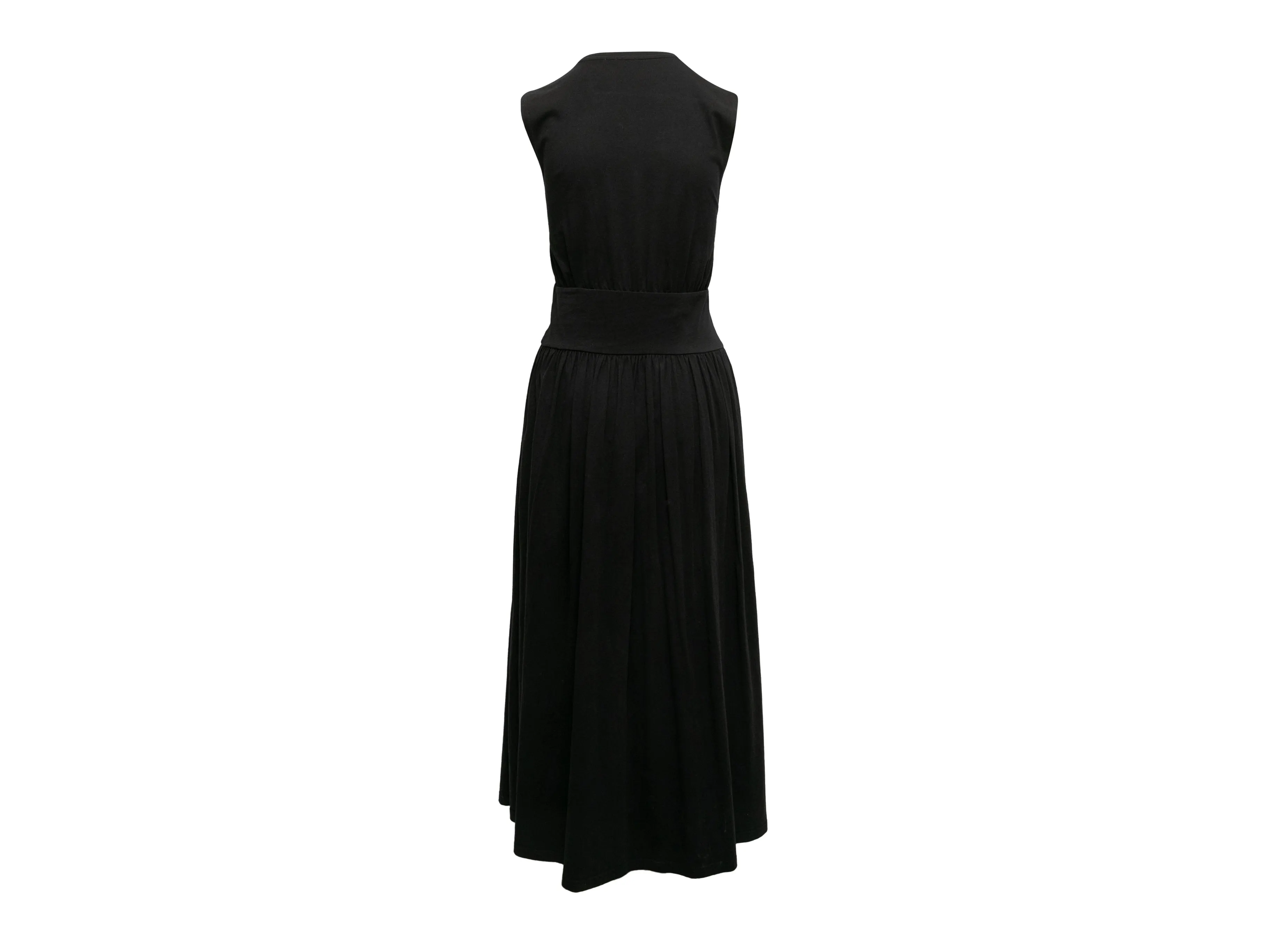 Black Toteme Sleeveless Maxi Dress Size US S