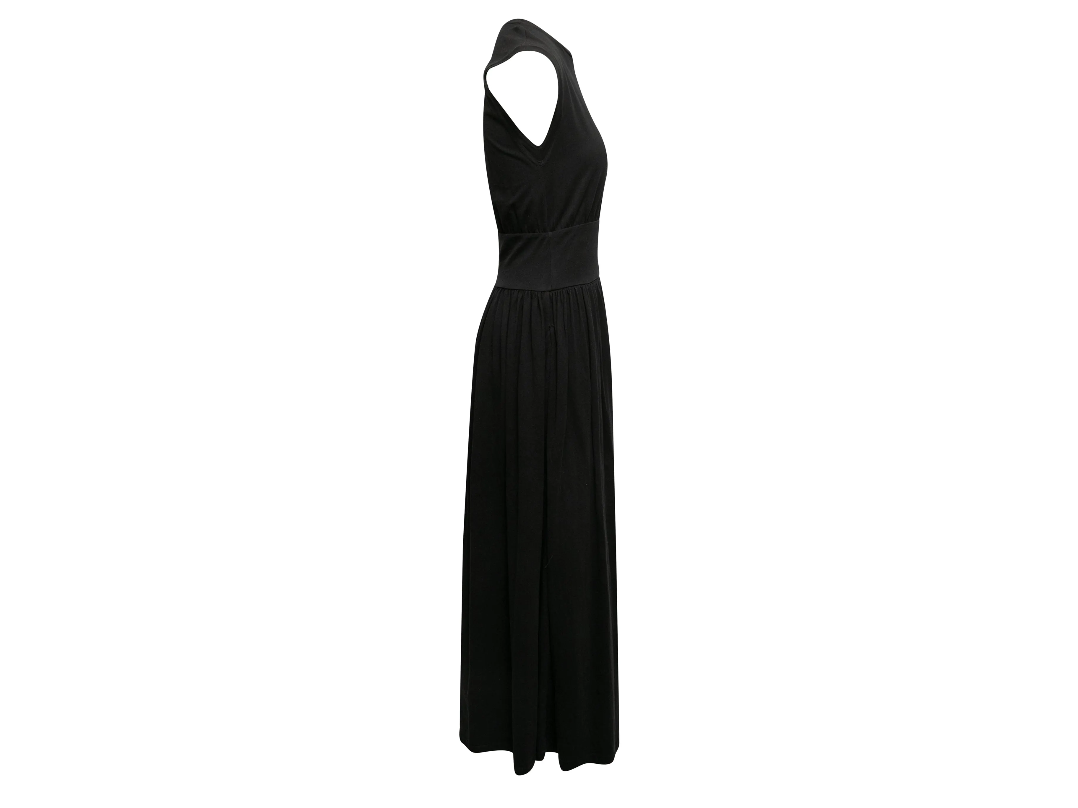 Black Toteme Sleeveless Maxi Dress Size US S