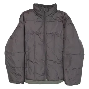 CALVIN KLEIN JEANS Insulated Mens Puffer Jacket Grey Hooded L