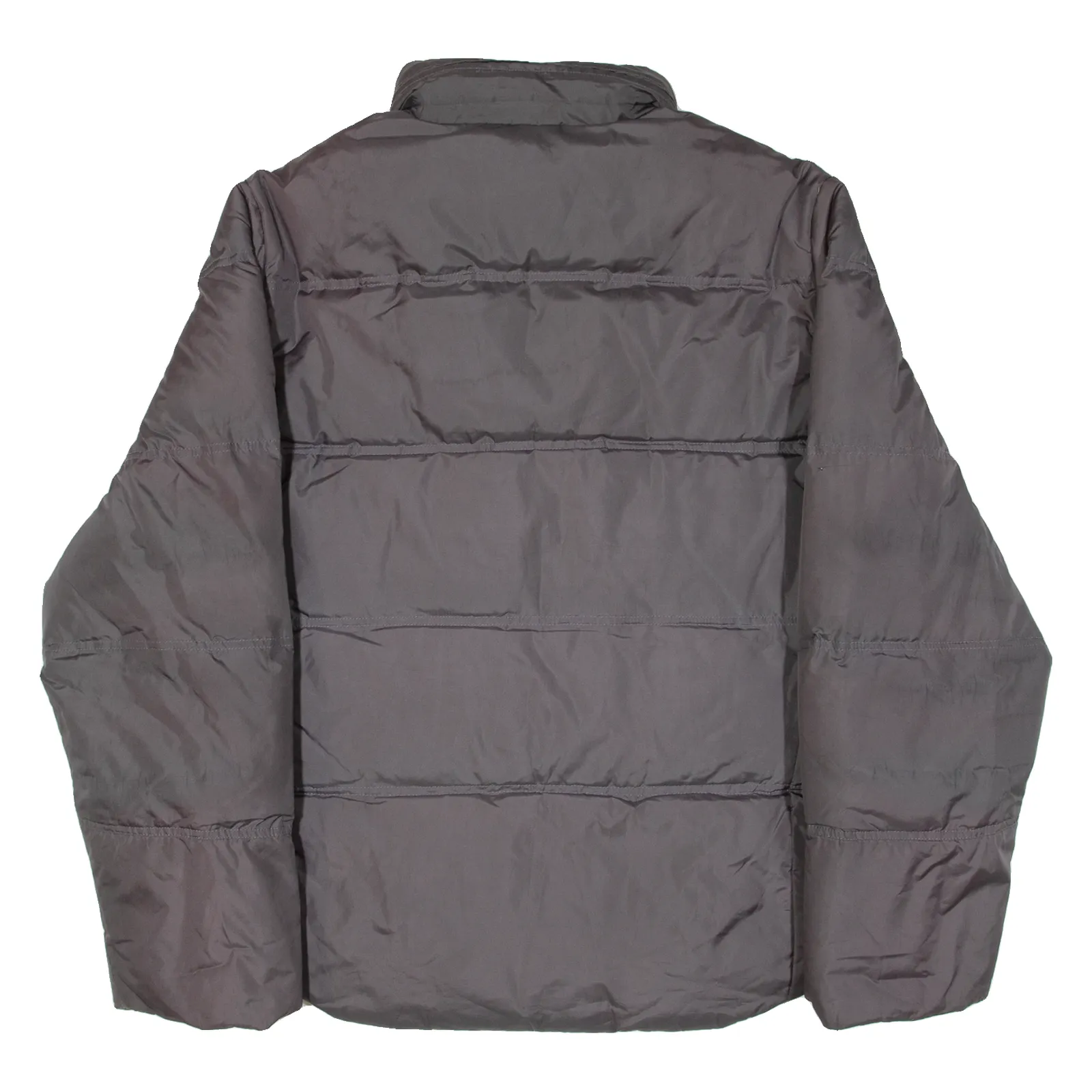 CALVIN KLEIN JEANS Insulated Mens Puffer Jacket Grey Hooded L