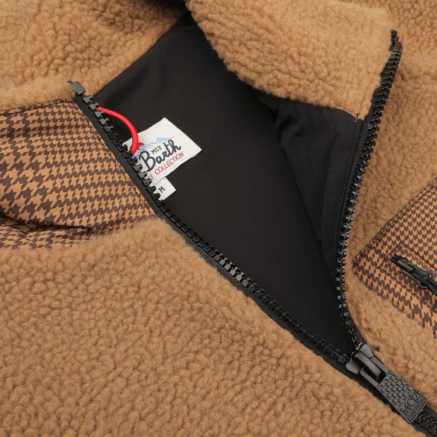 Camel Beige Sherpa Fleece Jacket