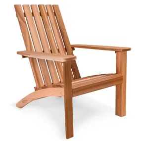 Cedar Adirondack Easybac Chair - Handcrafted In Canada With Rot Resistant, Untreated, Western Red Cedar.