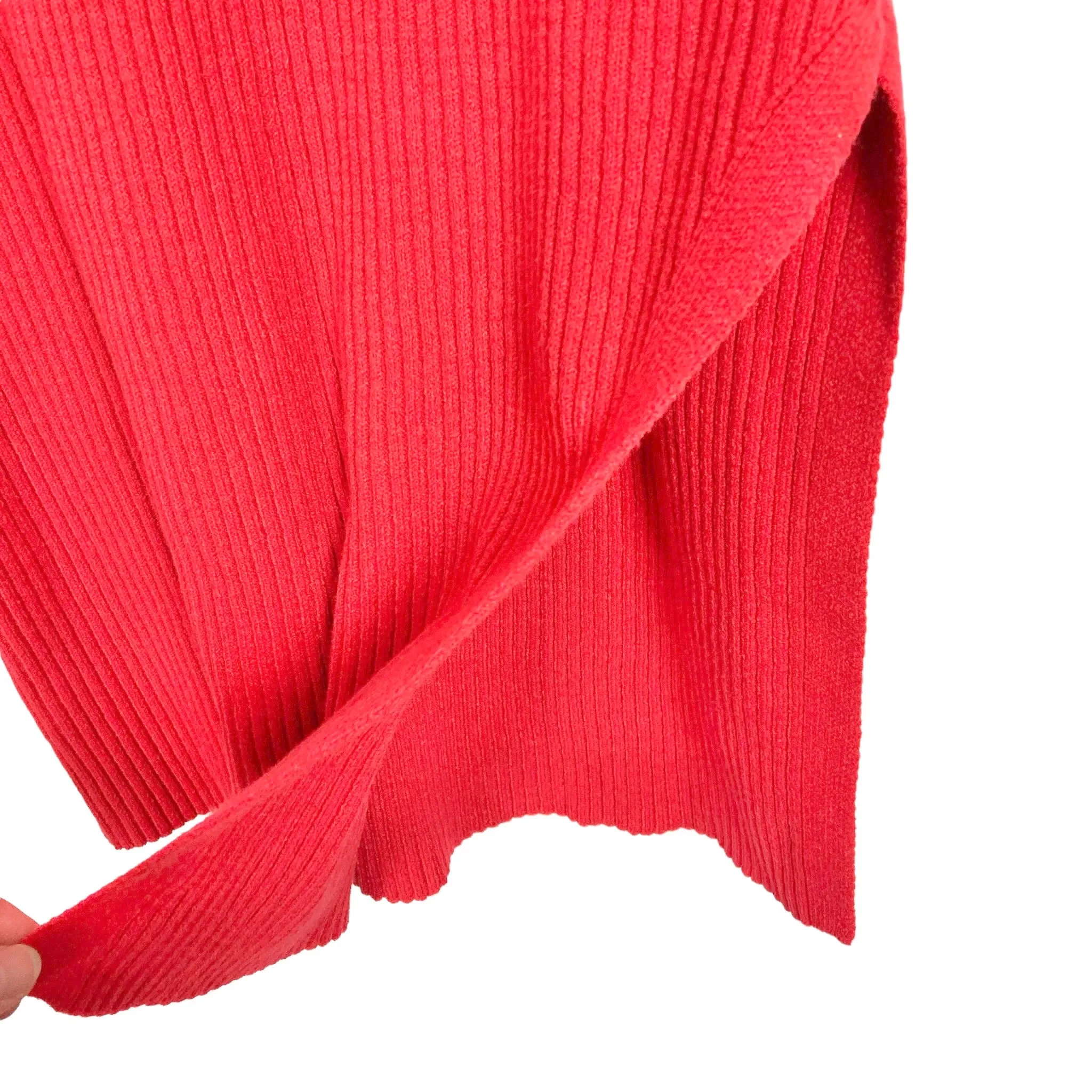 Eloquii Red Cutout Detail Turtleneck Sweater Dress- Size 14/16 (sold out online)
