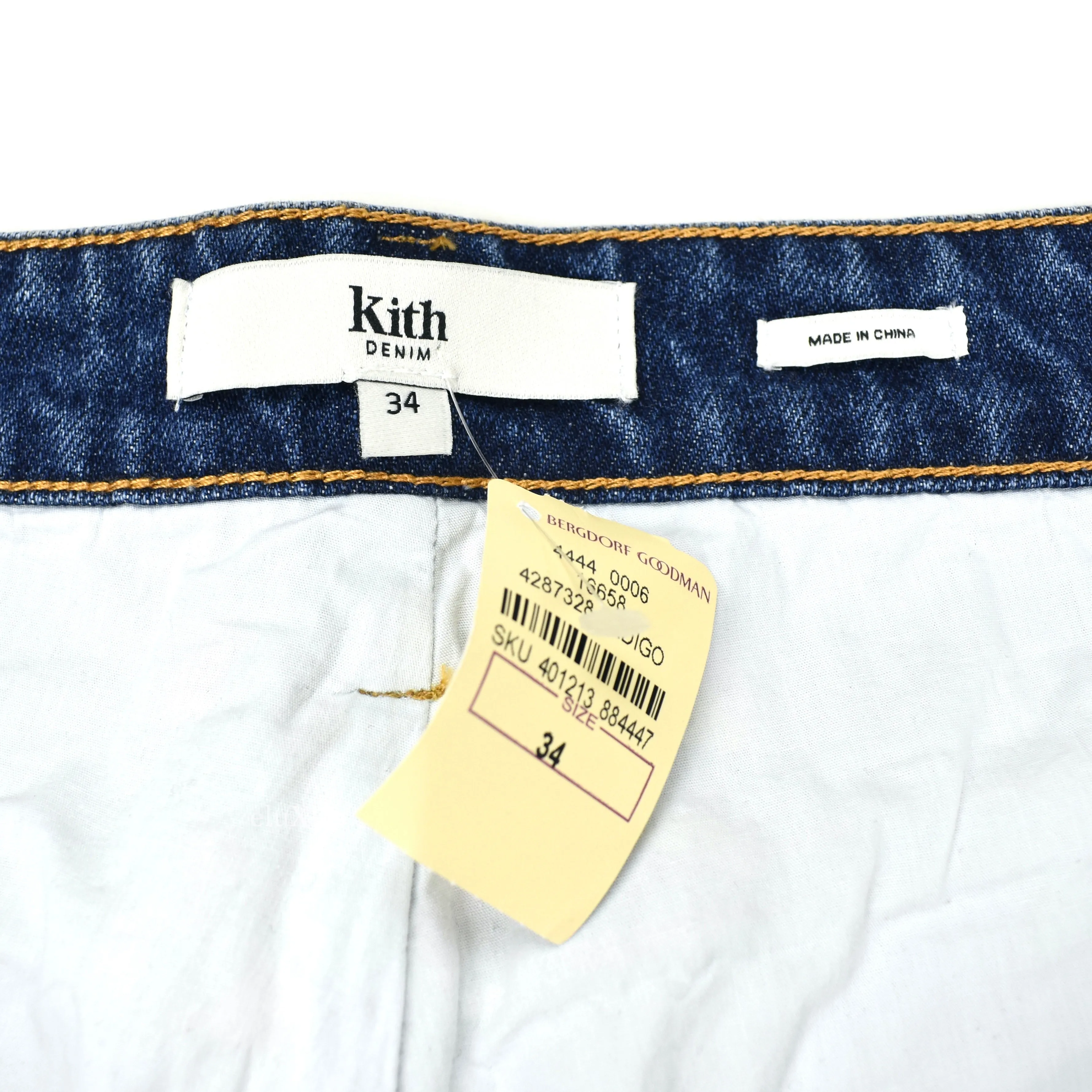 Kith - Floral Embroidered Denim Varick Jeans