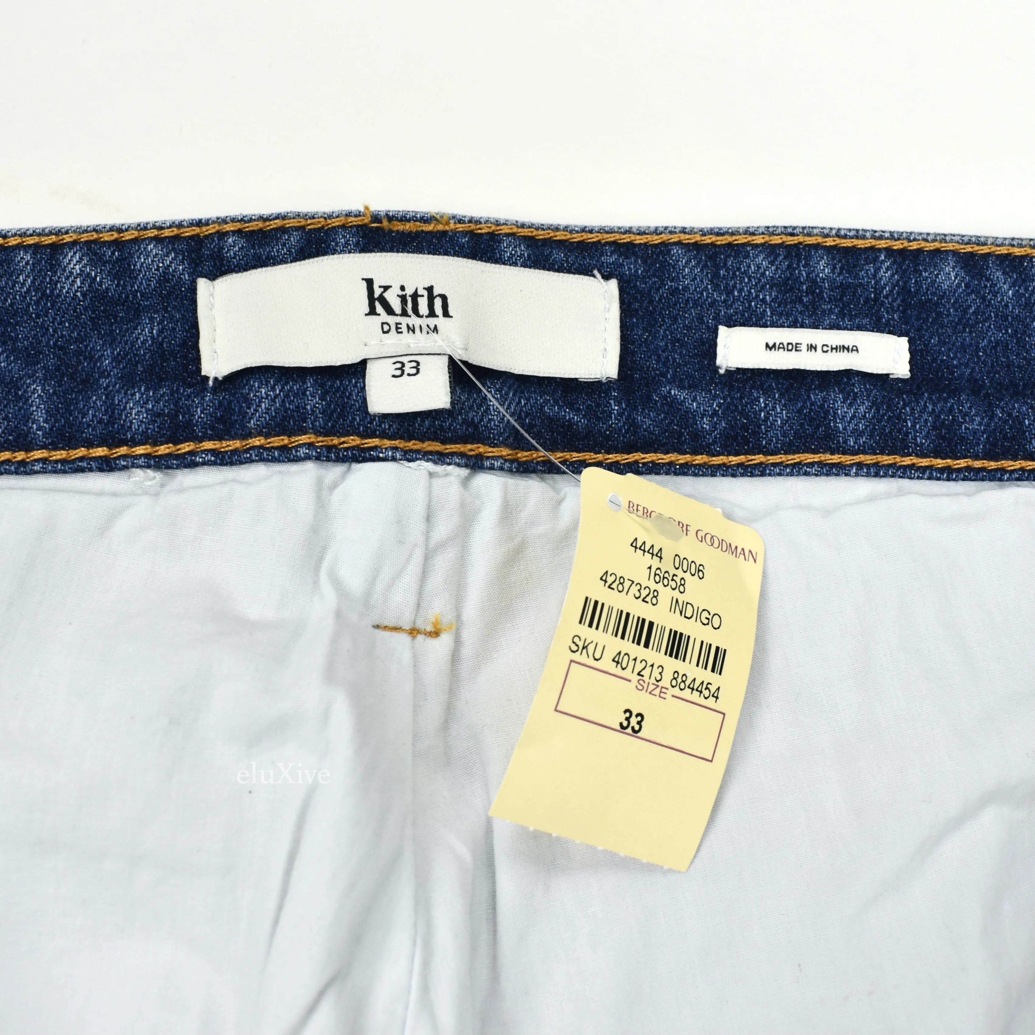 Kith - Floral Embroidered Denim Varick Jeans