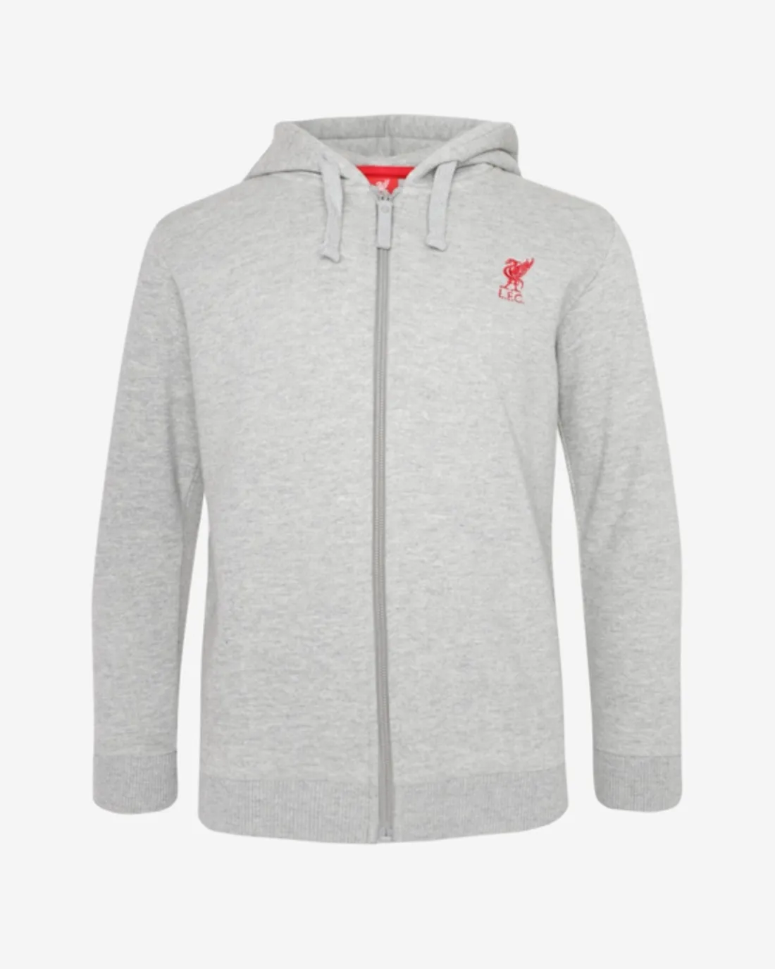 LFC Junior Zip Through Hoody GREY