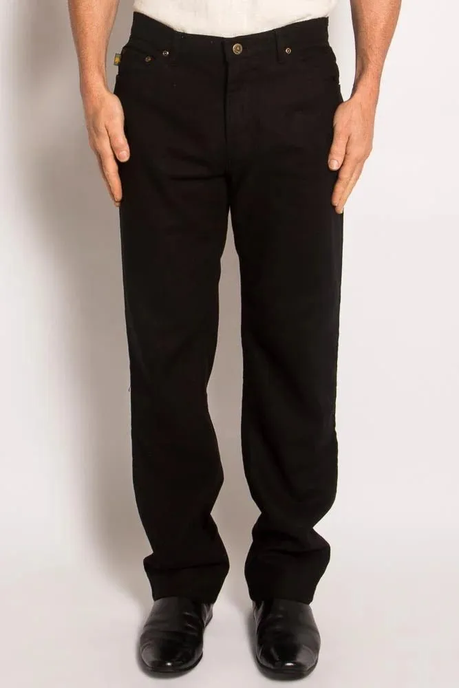 Men's Light Canvas Hemp Jeans
