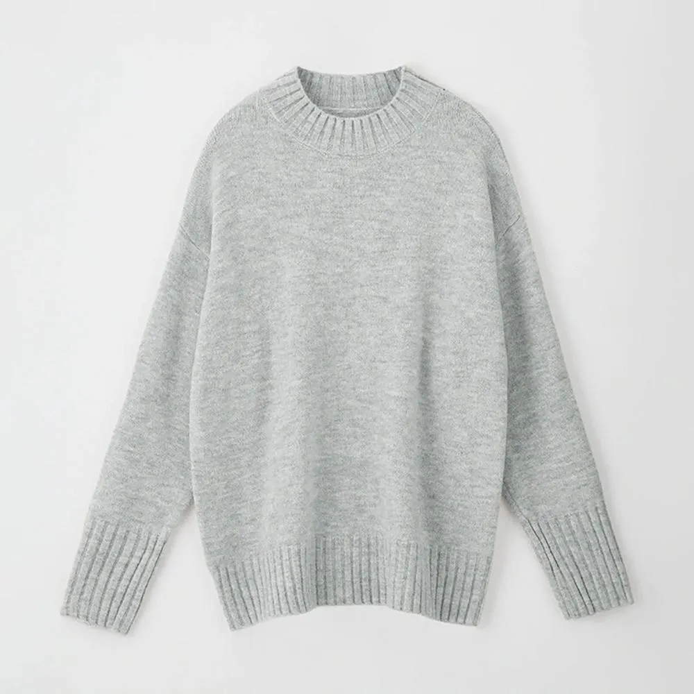 Oversize Winter Knitted Turtleneck Sweater