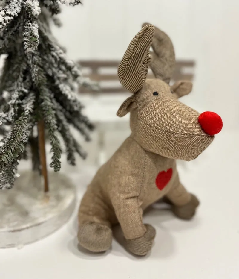 Parlane Christmas Reindeer Doorstop