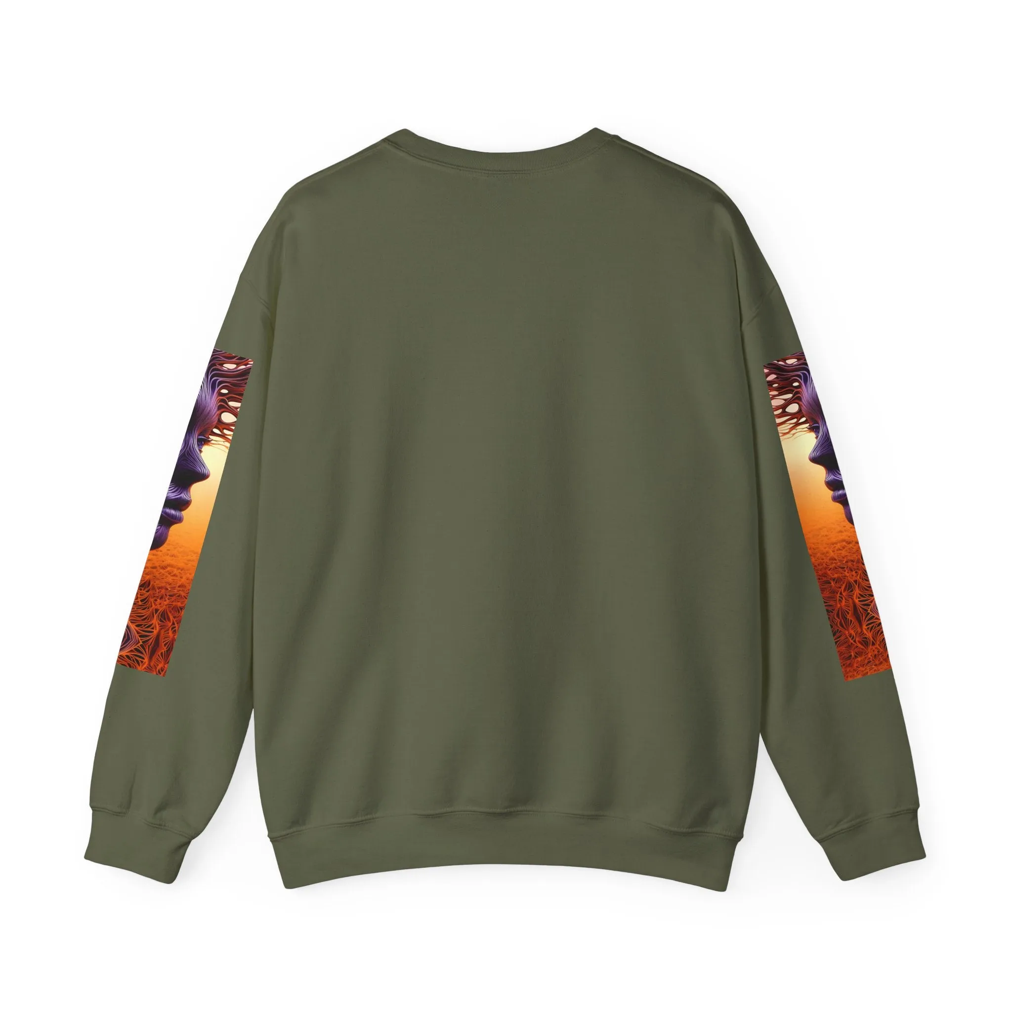 Purple Wind Mystical Abstract Unisex Sweatshirt