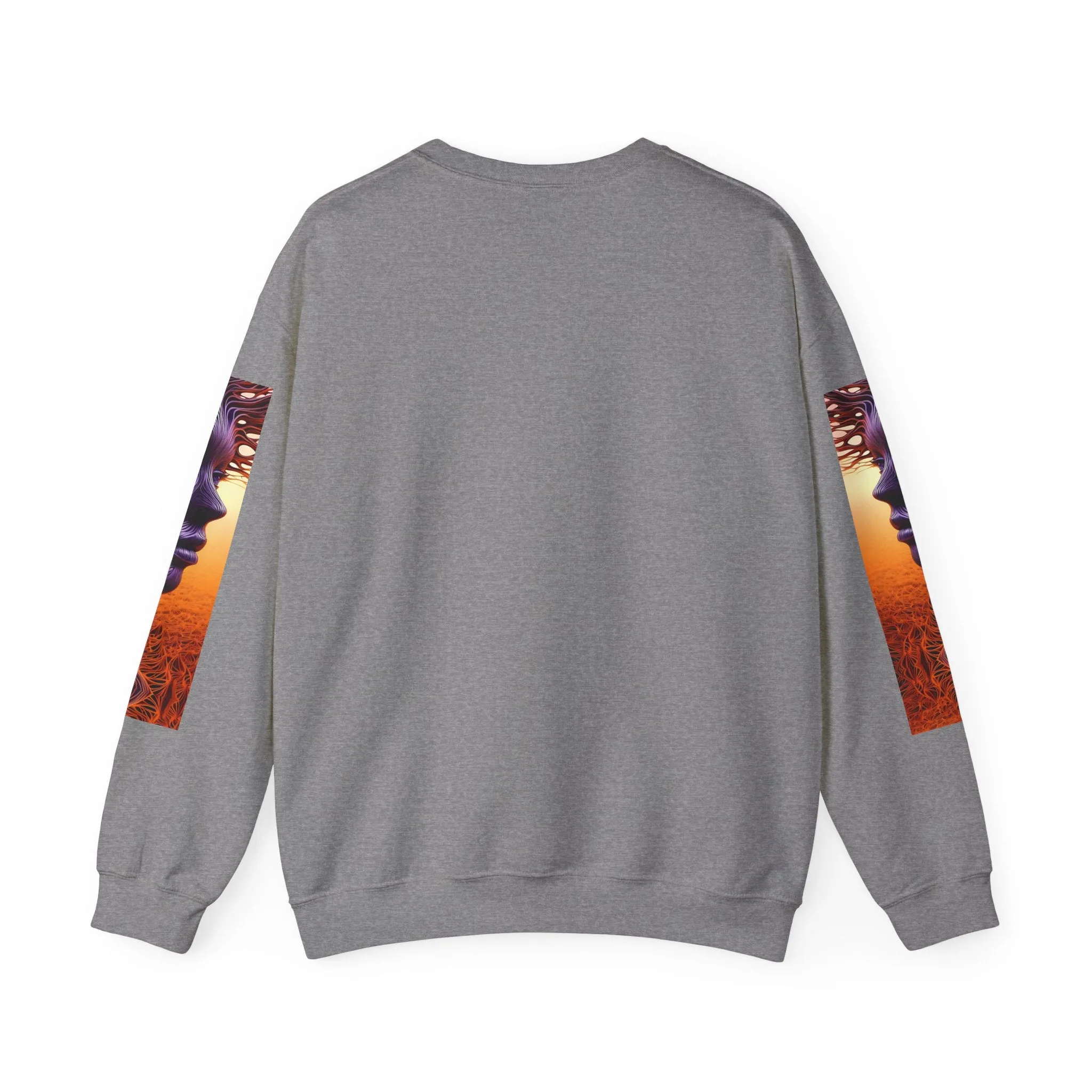 Purple Wind Mystical Abstract Unisex Sweatshirt