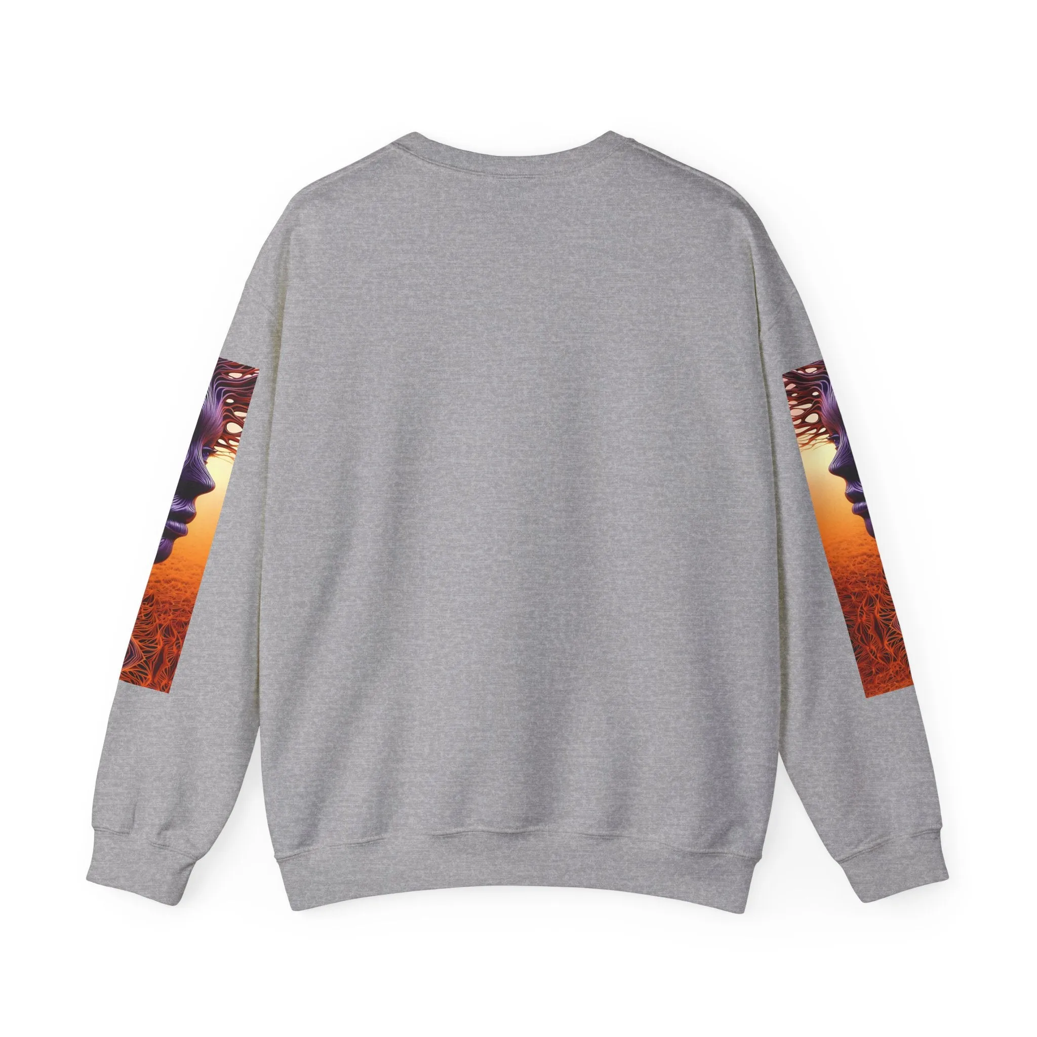 Purple Wind Mystical Abstract Unisex Sweatshirt