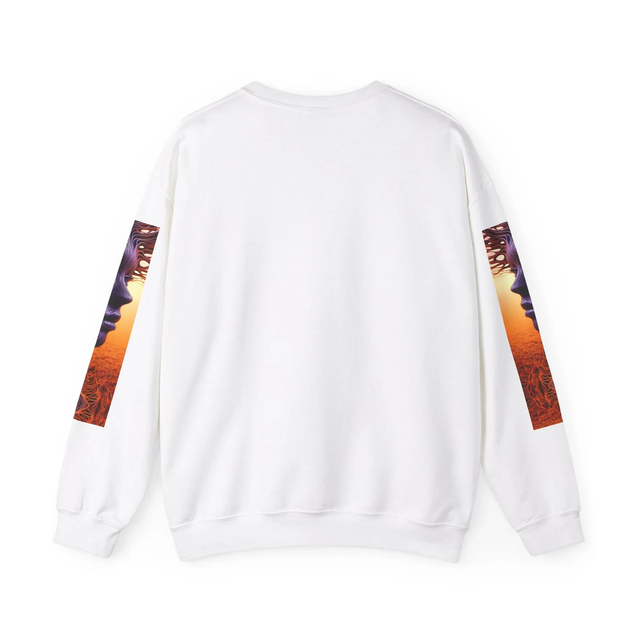 Purple Wind Mystical Abstract Unisex Sweatshirt