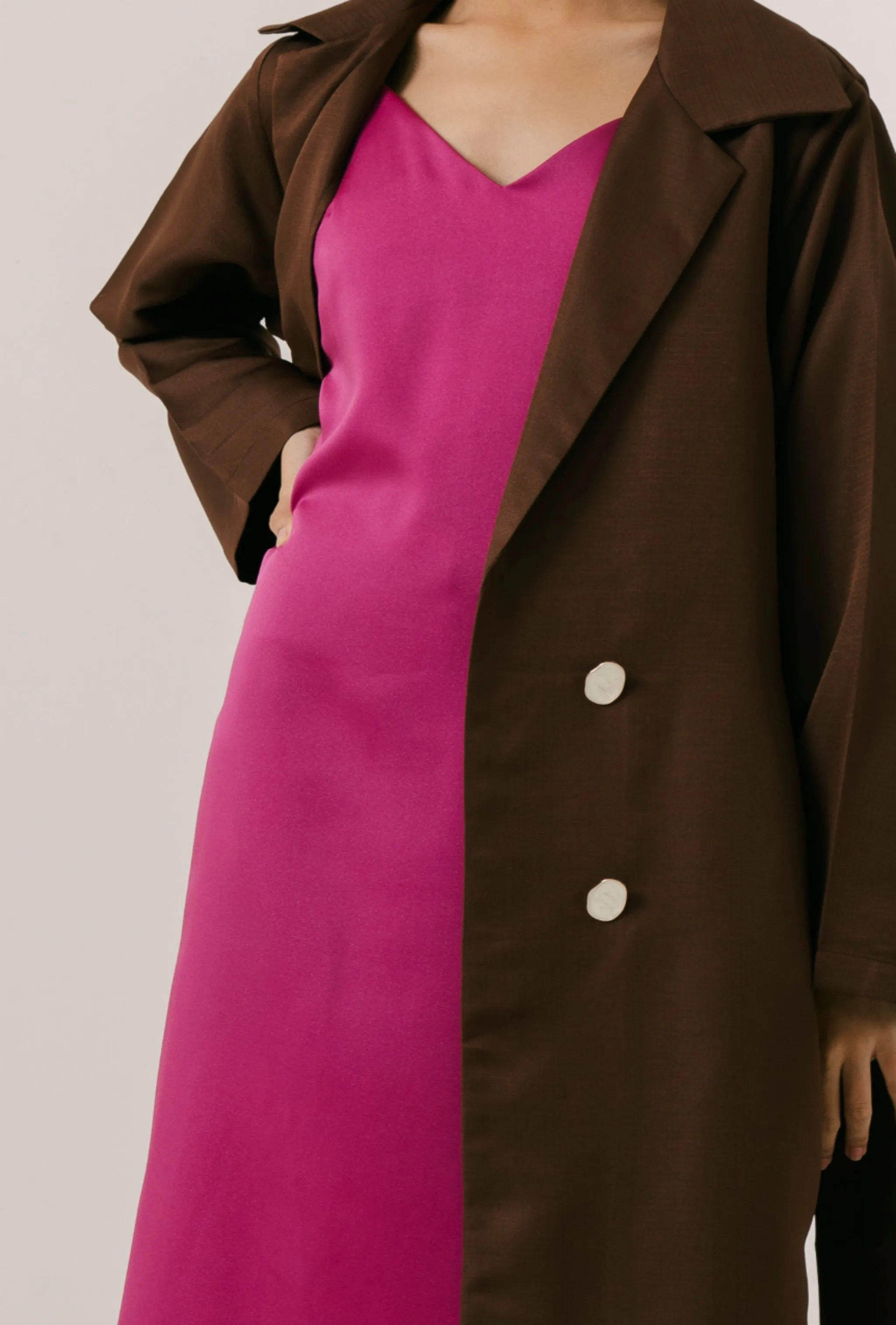 Riviera Dress- Fuschia