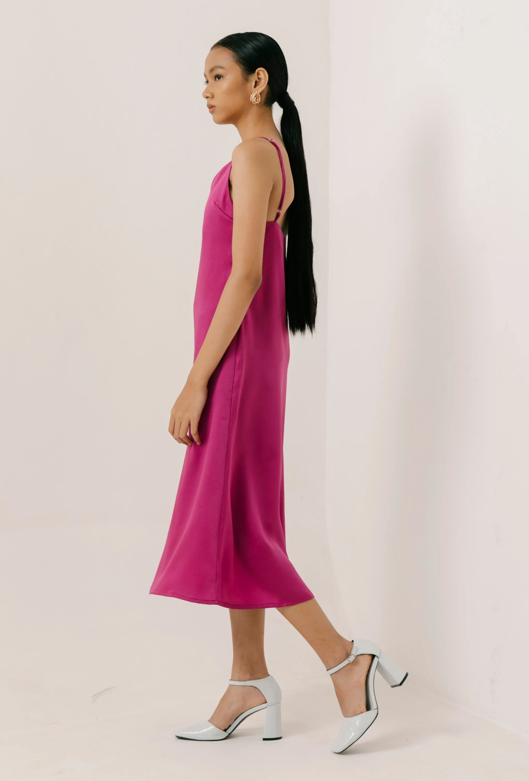 Riviera Dress- Fuschia