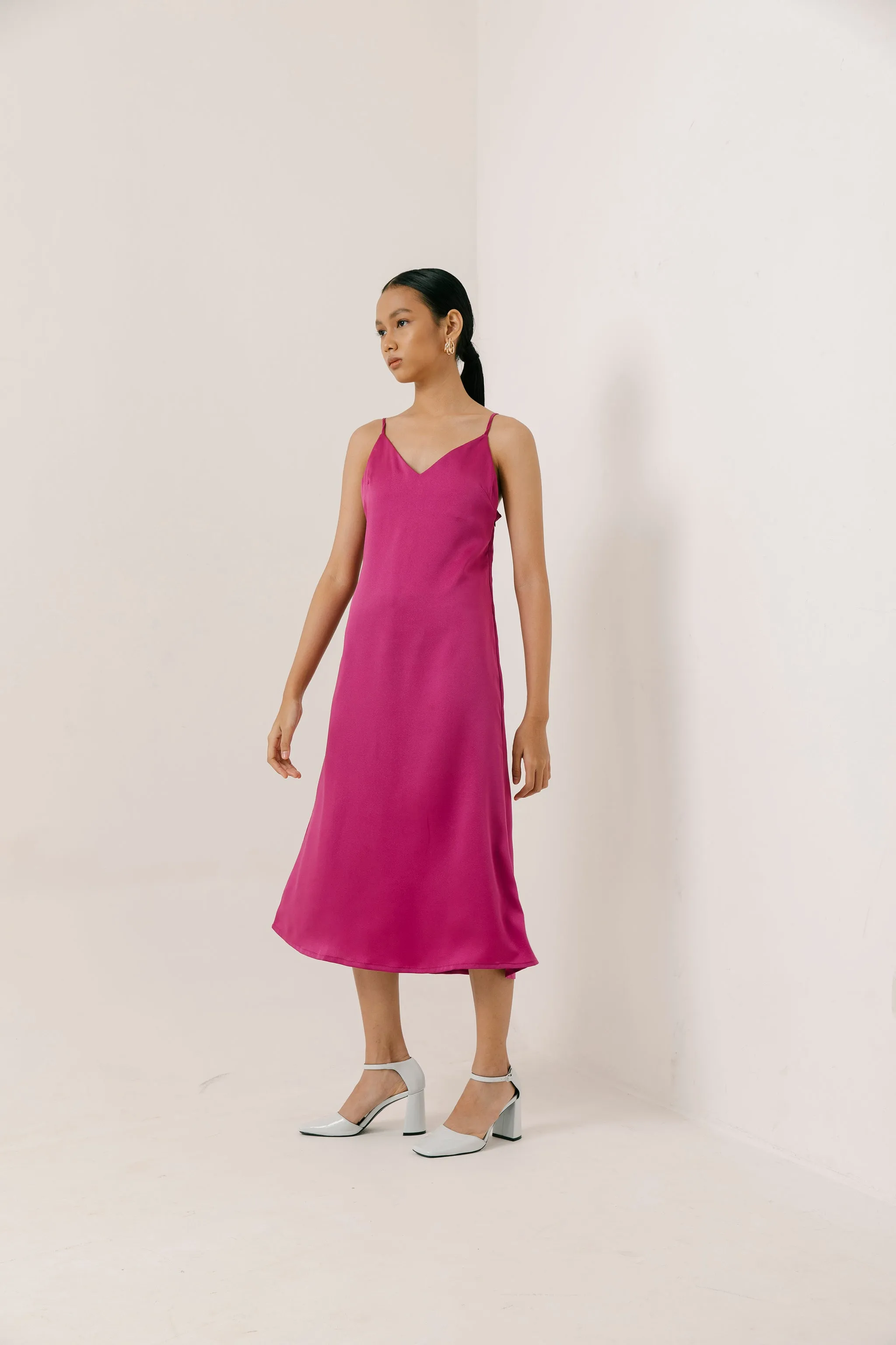 Riviera Dress- Fuschia