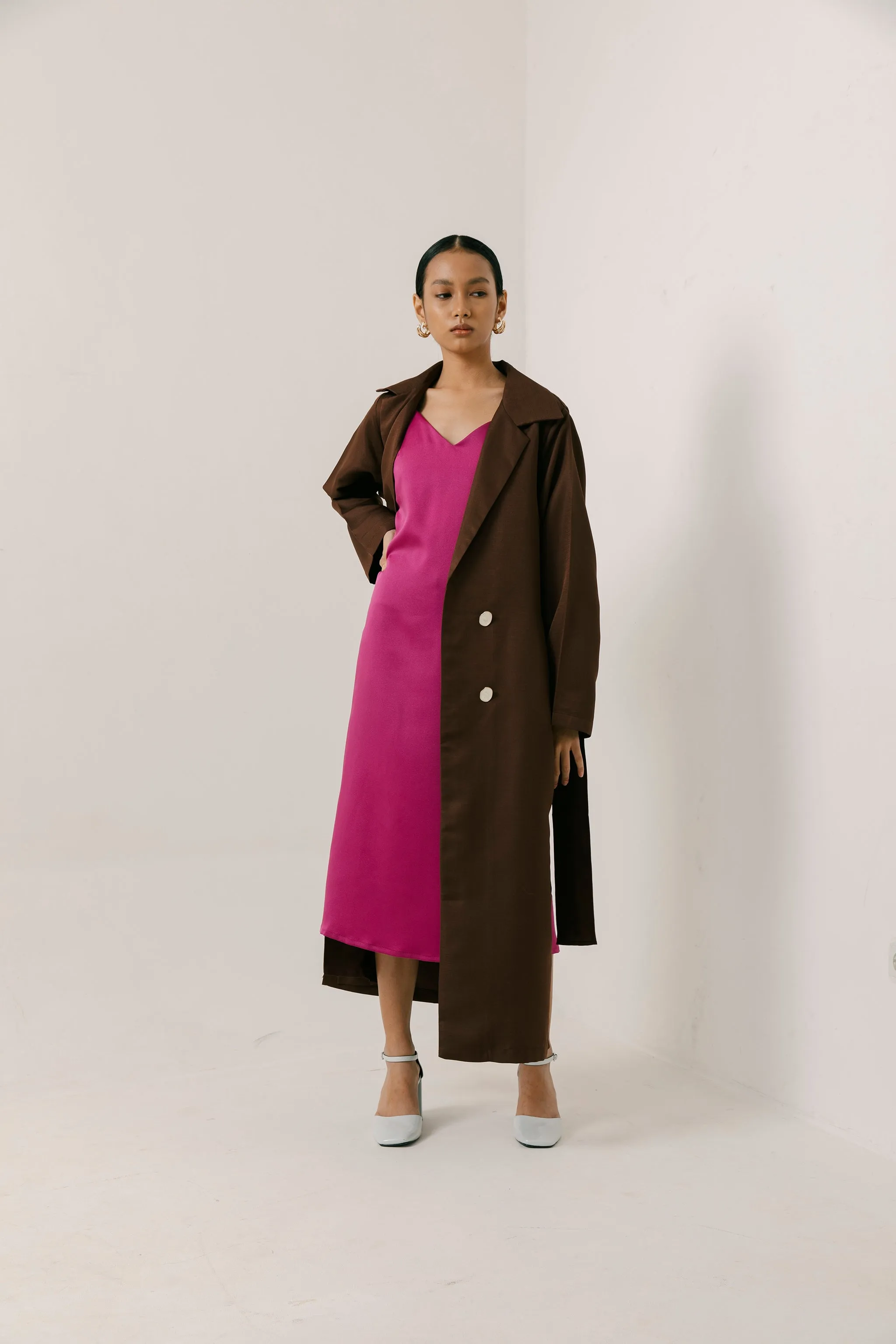 Riviera Dress- Fuschia