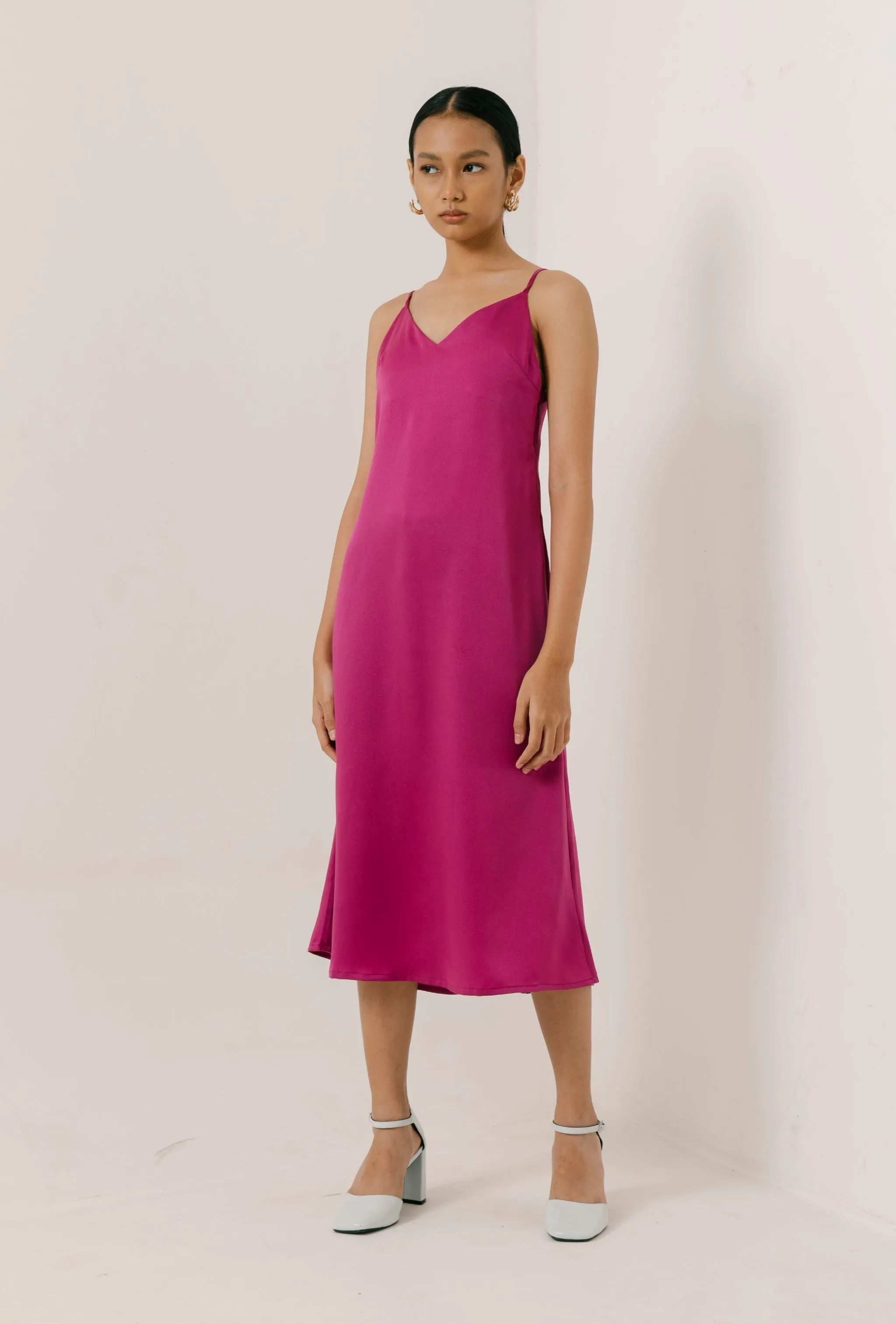 Riviera Dress- Fuschia
