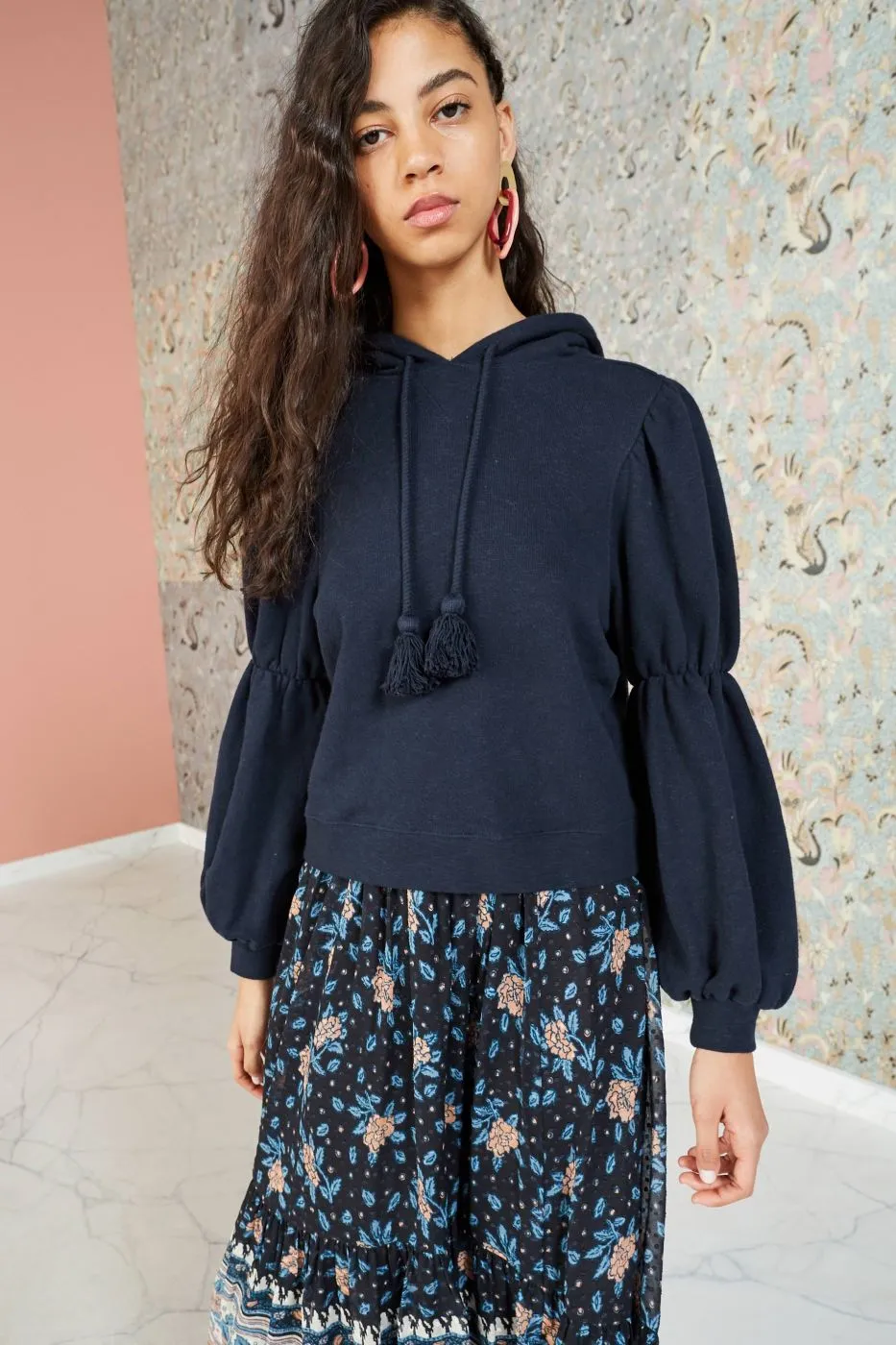 Ulla Johnson - Sacha Hoodie Midnight