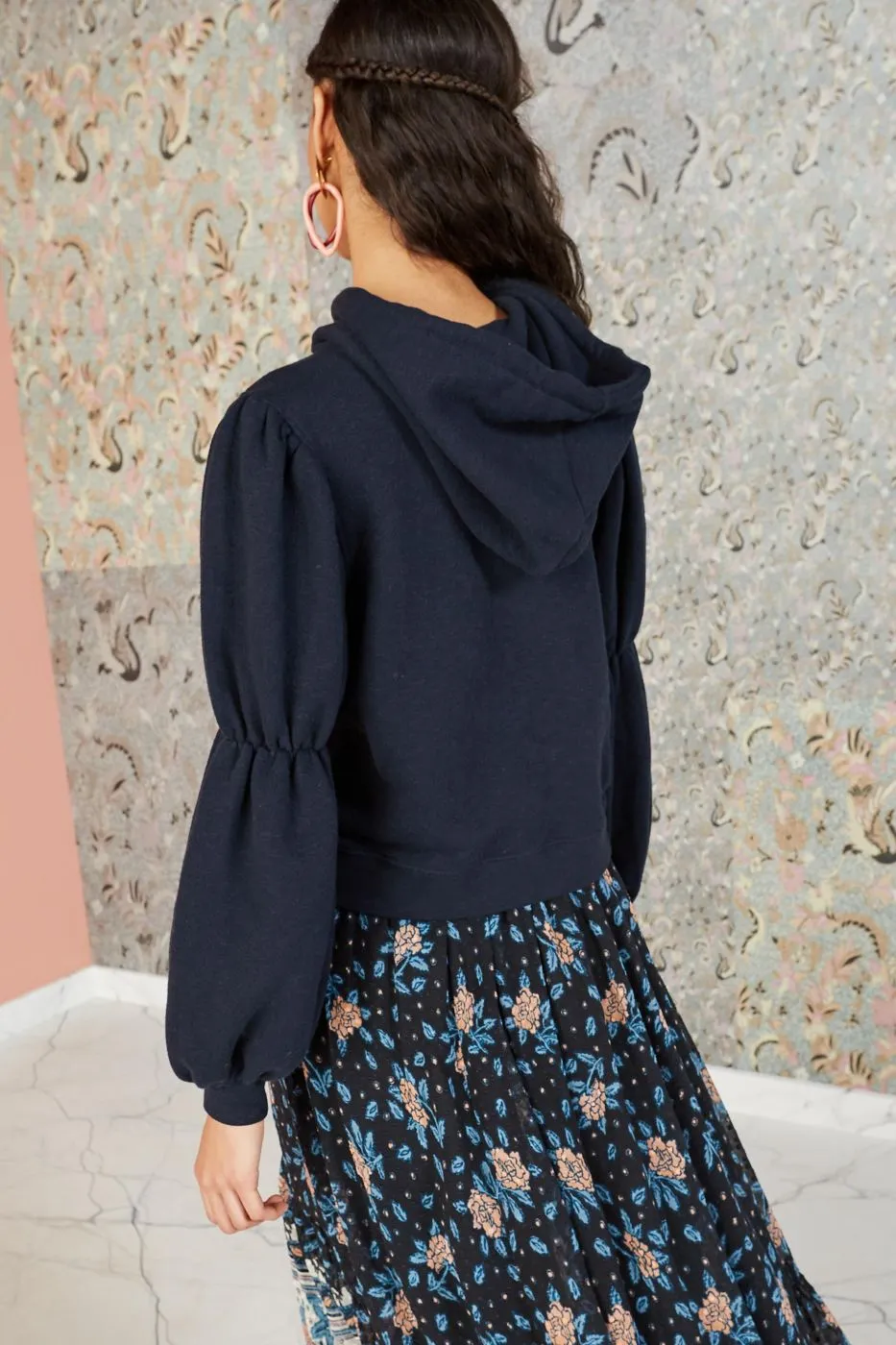 Ulla Johnson - Sacha Hoodie Midnight