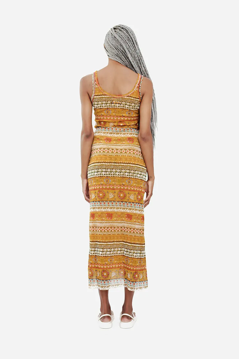 VINTAGE MESH DRESS