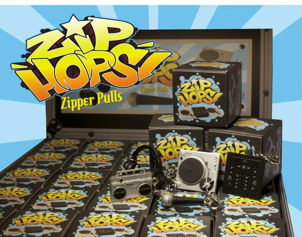 Zip-Hops Zipper Pulls